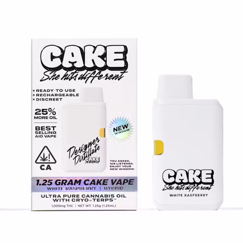 Cake All-In-One -White Raspberry 1.25g