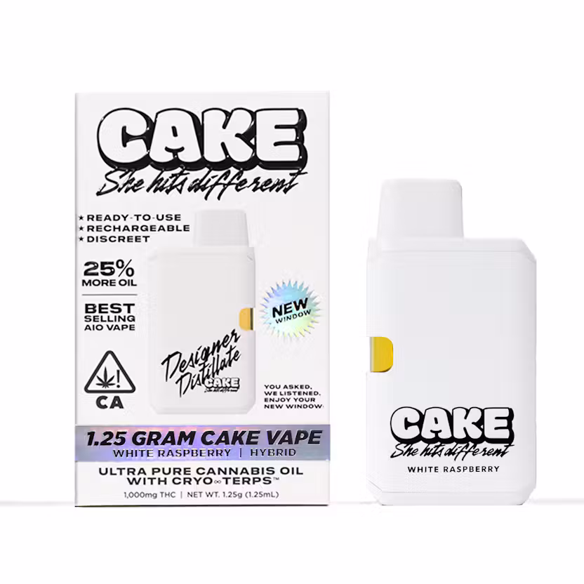 Cake All-In-One -White Raspberry 1.25g