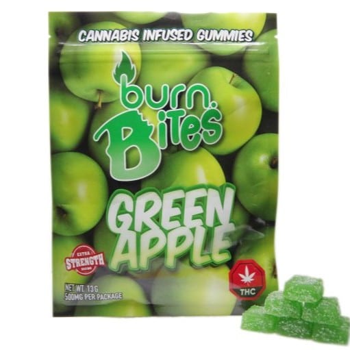Burn Bites – Green Apple 500mg