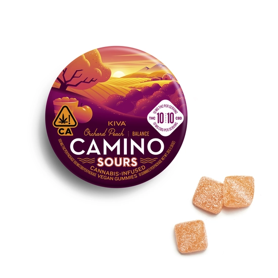 Camino Sour Orchard Peach 'Balance' Gummies (H)