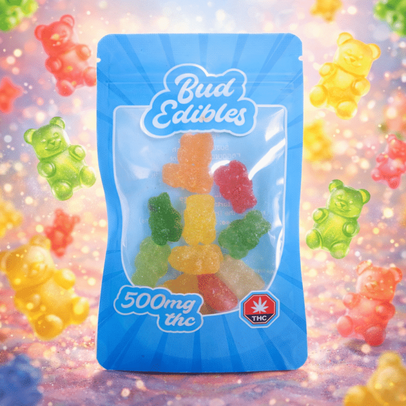 Bud Edibles – Gummy Bears (500mg THC)