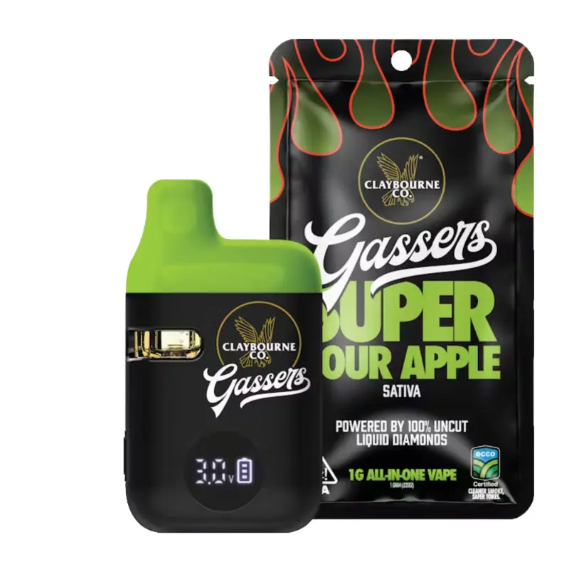 Gassers All-In-One – Super Sour Apple Liquid Diamonds (1g)