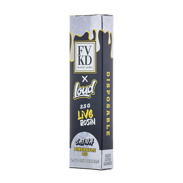 FVKD Black Label x Loud Live Rosin Disposable 2.5G - Image 2