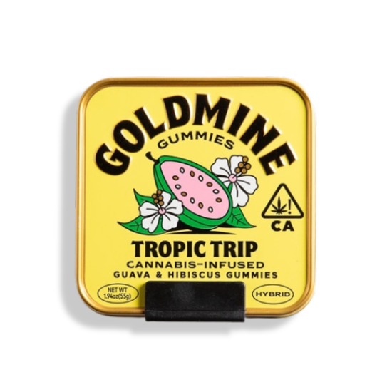Goldmine Gummies Tropic Trip: Guava & Hibiscus Gummies (H)