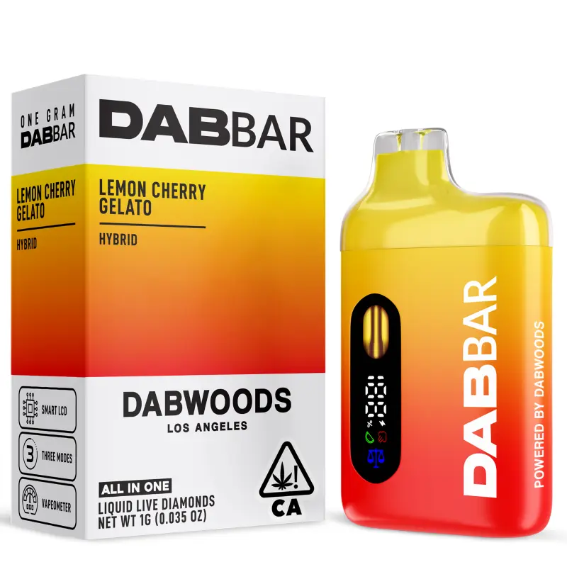 Dabwoods All-in-One – Lemon Cherry Gelato Liquid Diamond (1g)