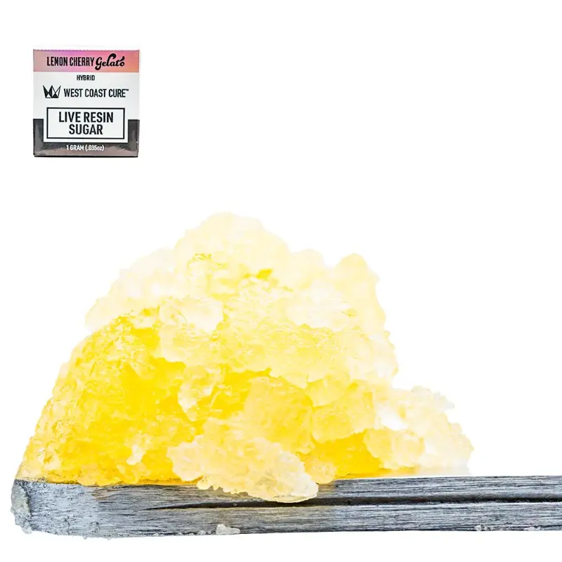 West Coast Cure Lemon Cherry Gelato Live Resin Sugar
