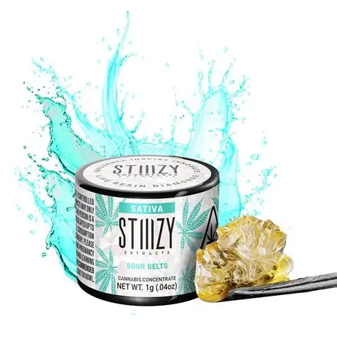 STIIIZY - Sour Belts (S) Live Resin Diamonds by STIIIZY Diamonds