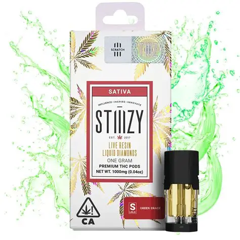STIIIZY - Green Crack Pod 1g