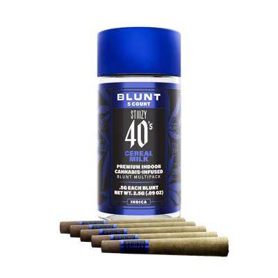 Cereal Milk Infused 40's Mini Blunts 5pk by STIIIZY Infused Blunt
