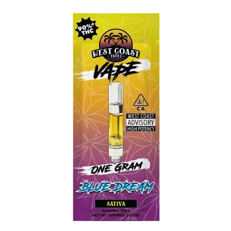 West Coast Treez – Blue Dream 1g Cart