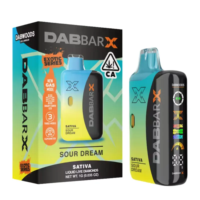 Dabwoods All-in-One – Sour Dream Liquid Diamond (1g)