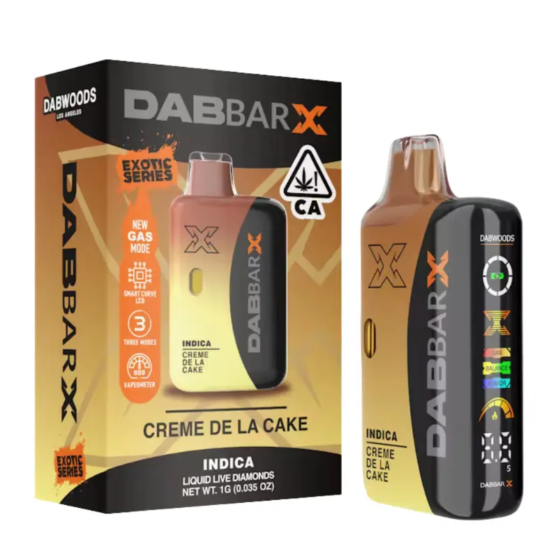 Dabwoods All-in-One – Creme De La Cake Liquid Diamond (1g)