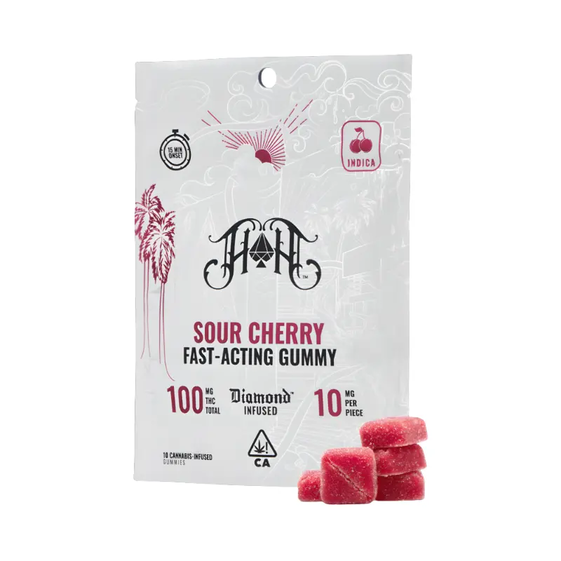 Heavy Hitters - Sour Cherry Fast-Acting Gummies