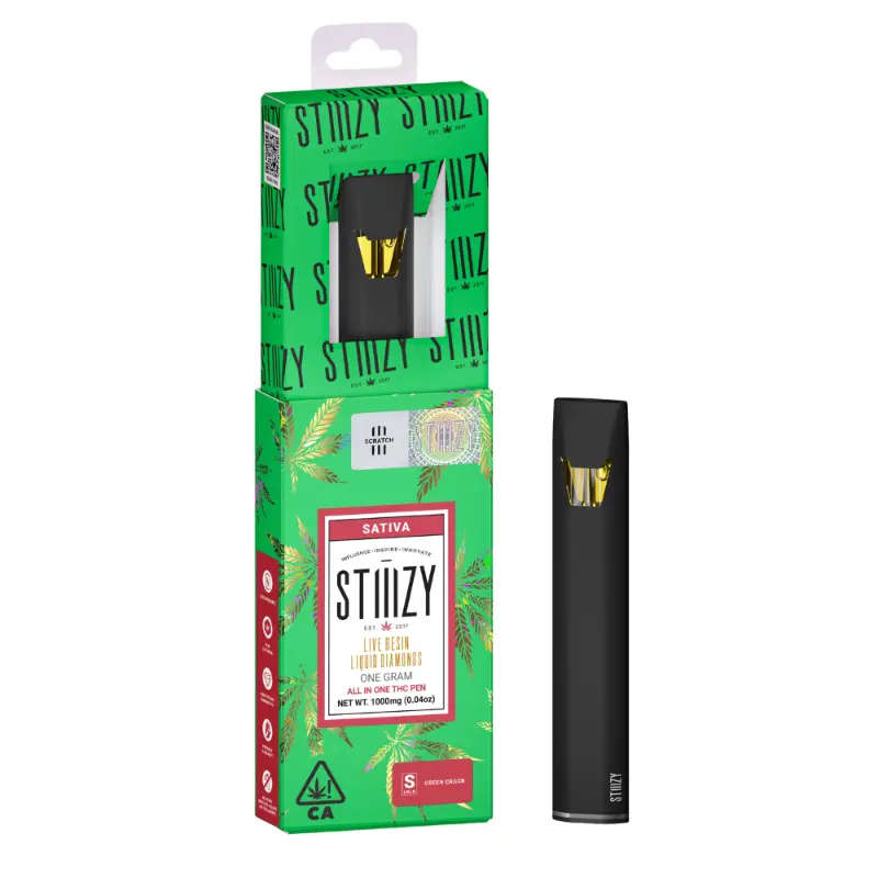 STIIIZY All-In-One – Green Crack Liquid Diamonds (1g)