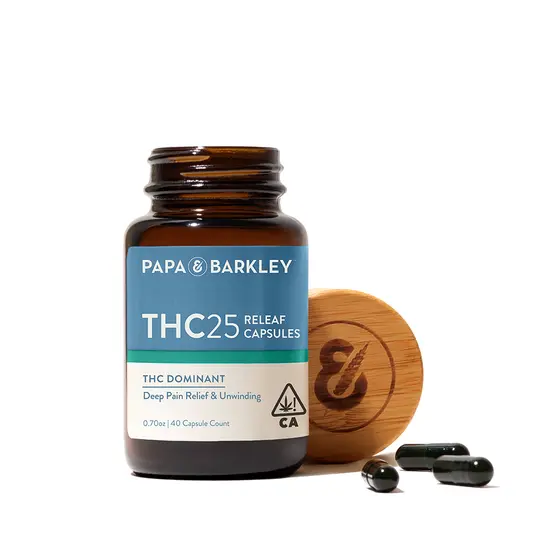 Papa & Barkley THC25 - Releaf Capsules
