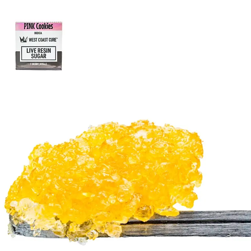 West Coast Cure Pink Cookies Live Resin Sugar