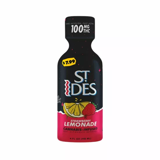 St. Ides Strawberry Lemonade - 4oz Shot