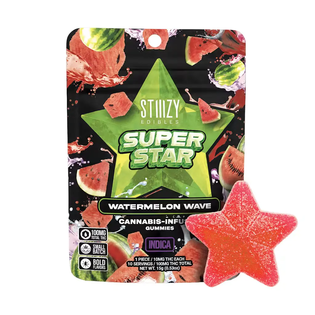 STIIIZY Watermelon Wave Star Gummies