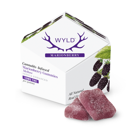 WYLD Marionberry Mellow Gummies