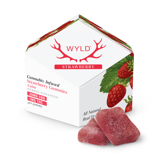 WYLD Strawberry Calm Gummies