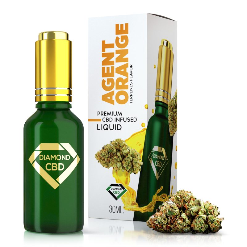 Agent Orange Kush Diamond CBD Oil