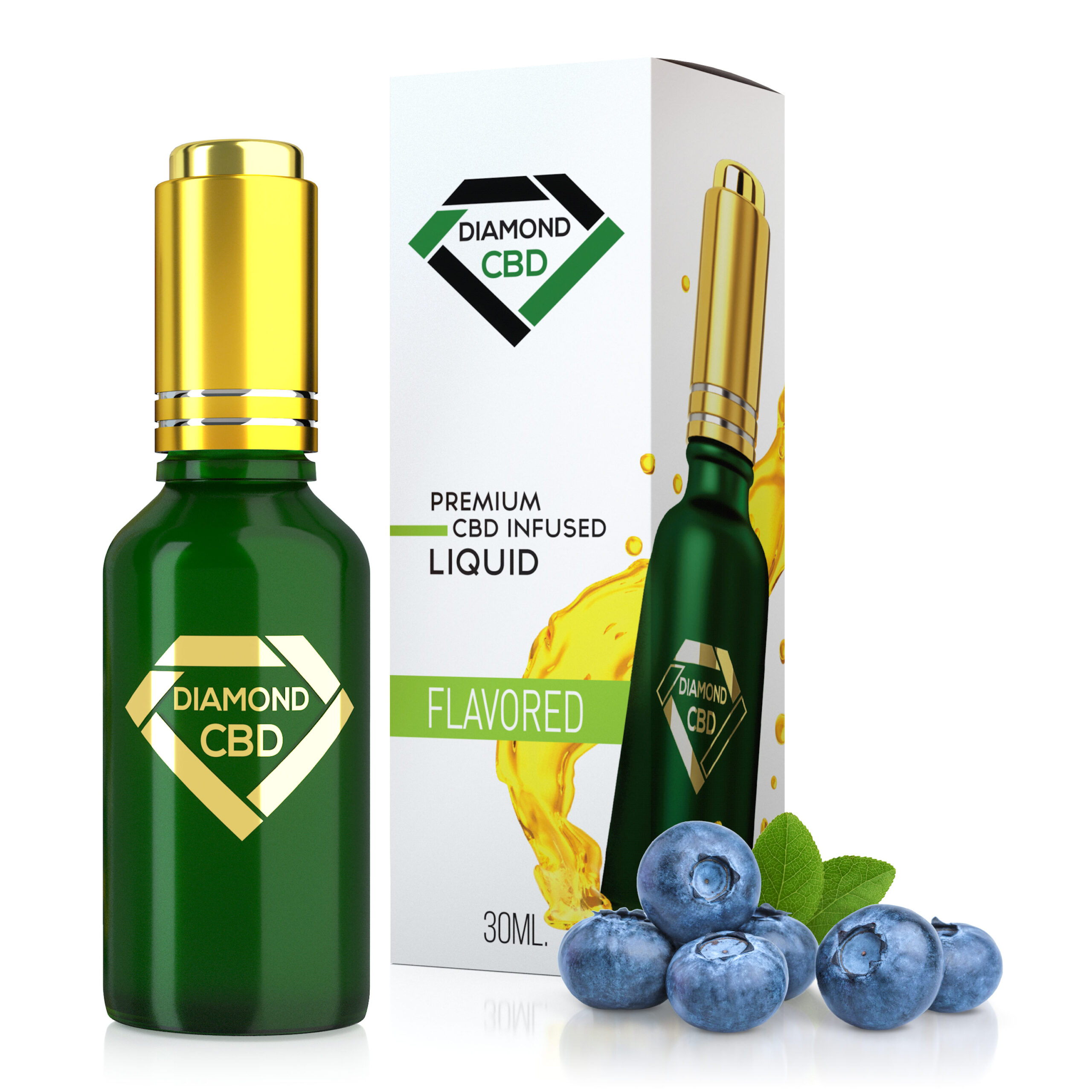 Diamond CBD Oil Blueberry Flavor