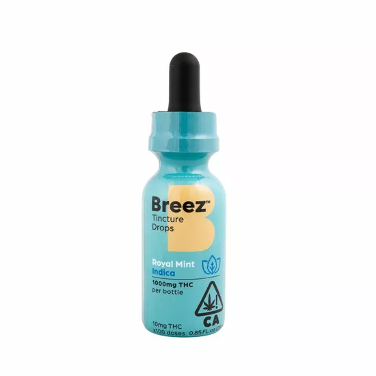 Breez Royal Mint Tincture - Indica