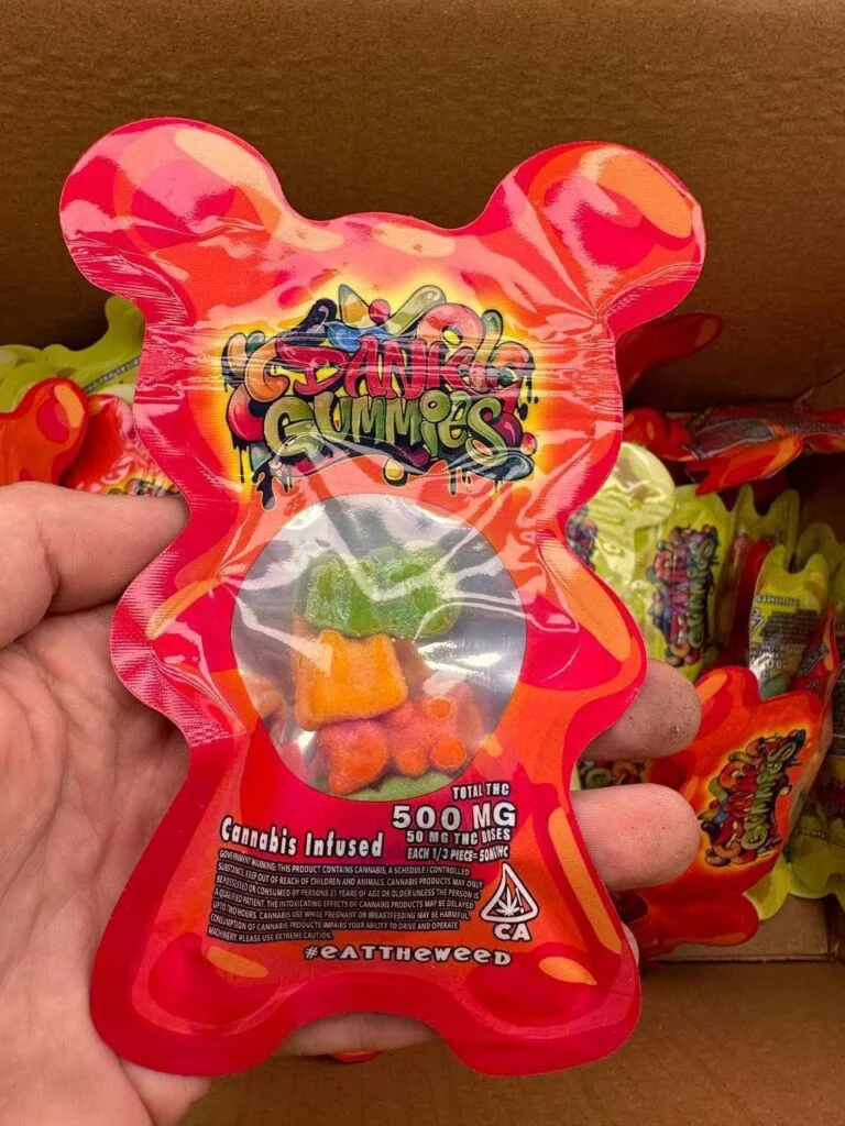 Buy Dank Gummy Worms 500mg THC - Image 2