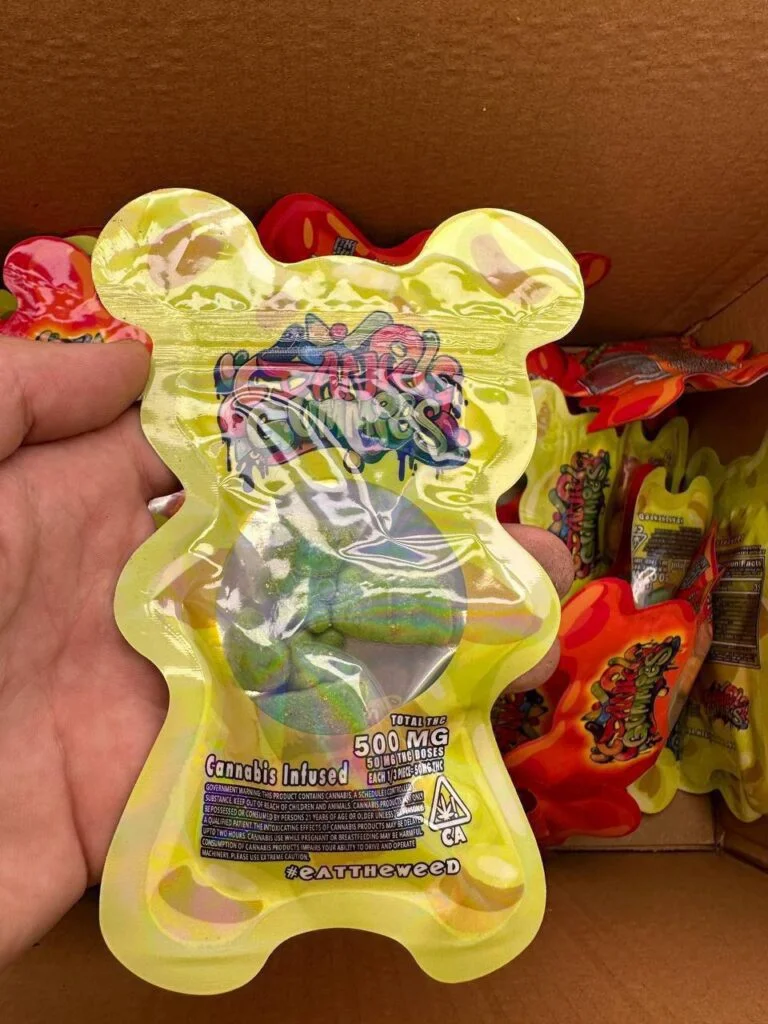Buy Dank Gummy Worms 500mg THC
