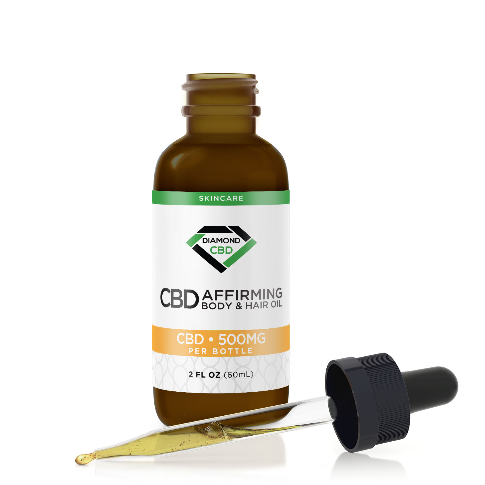Diamond CBD Affirming Body & Hair Oil - Image 2