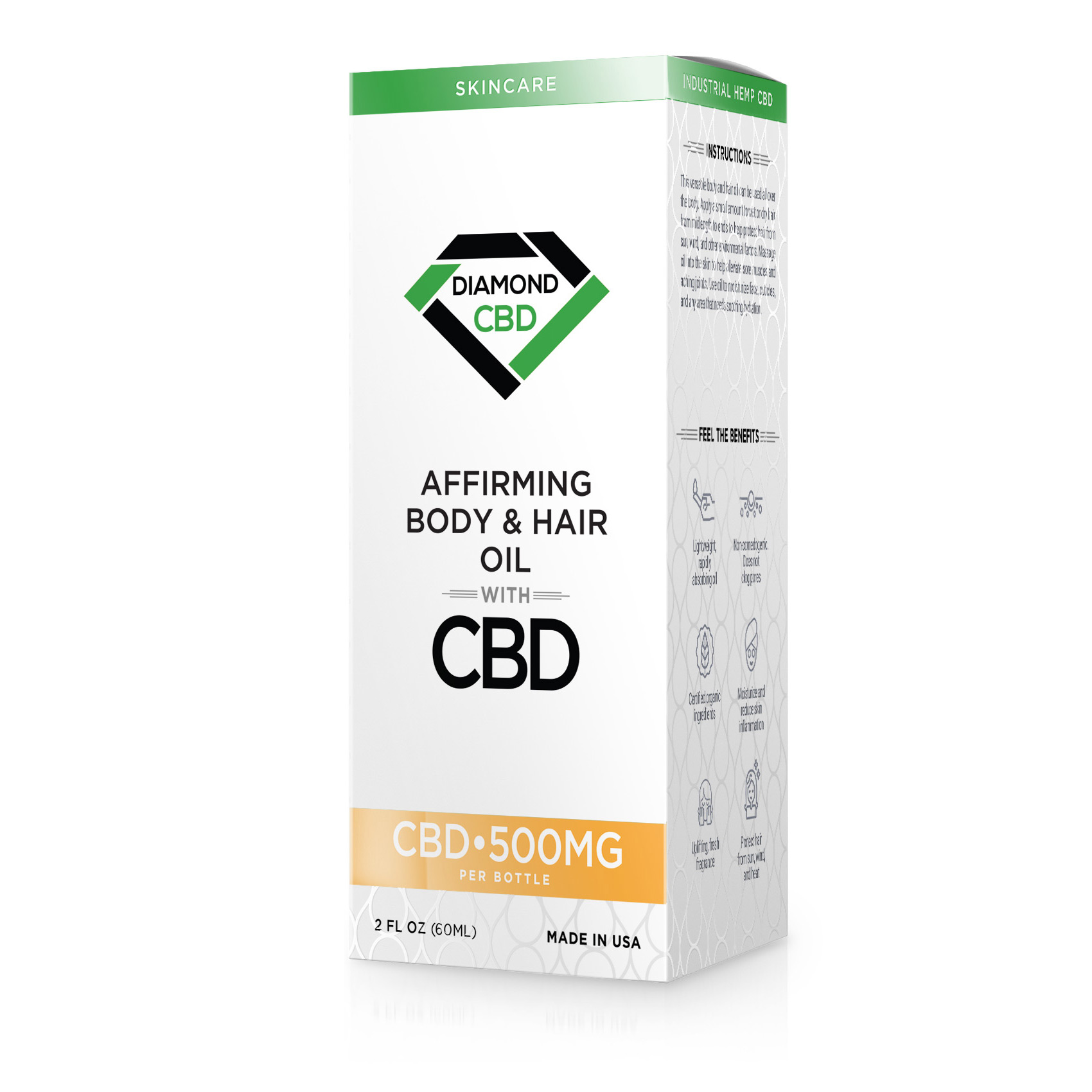 Diamond CBD Affirming Body & Hair Oil - Image 3
