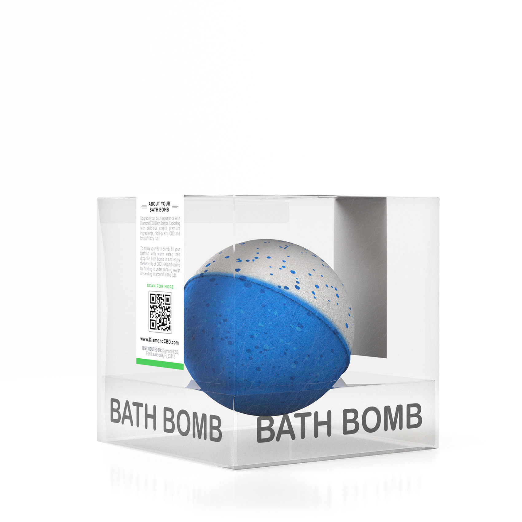 CBD Bath Bomb Cherry Blossom - Image 2
