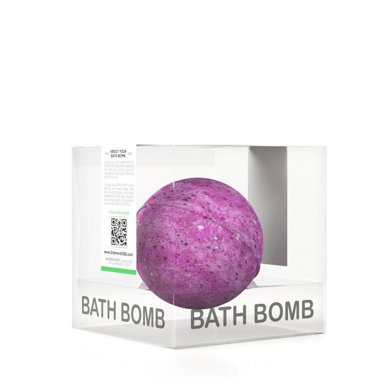 Bath Bomb Warm Cannabis Extracts