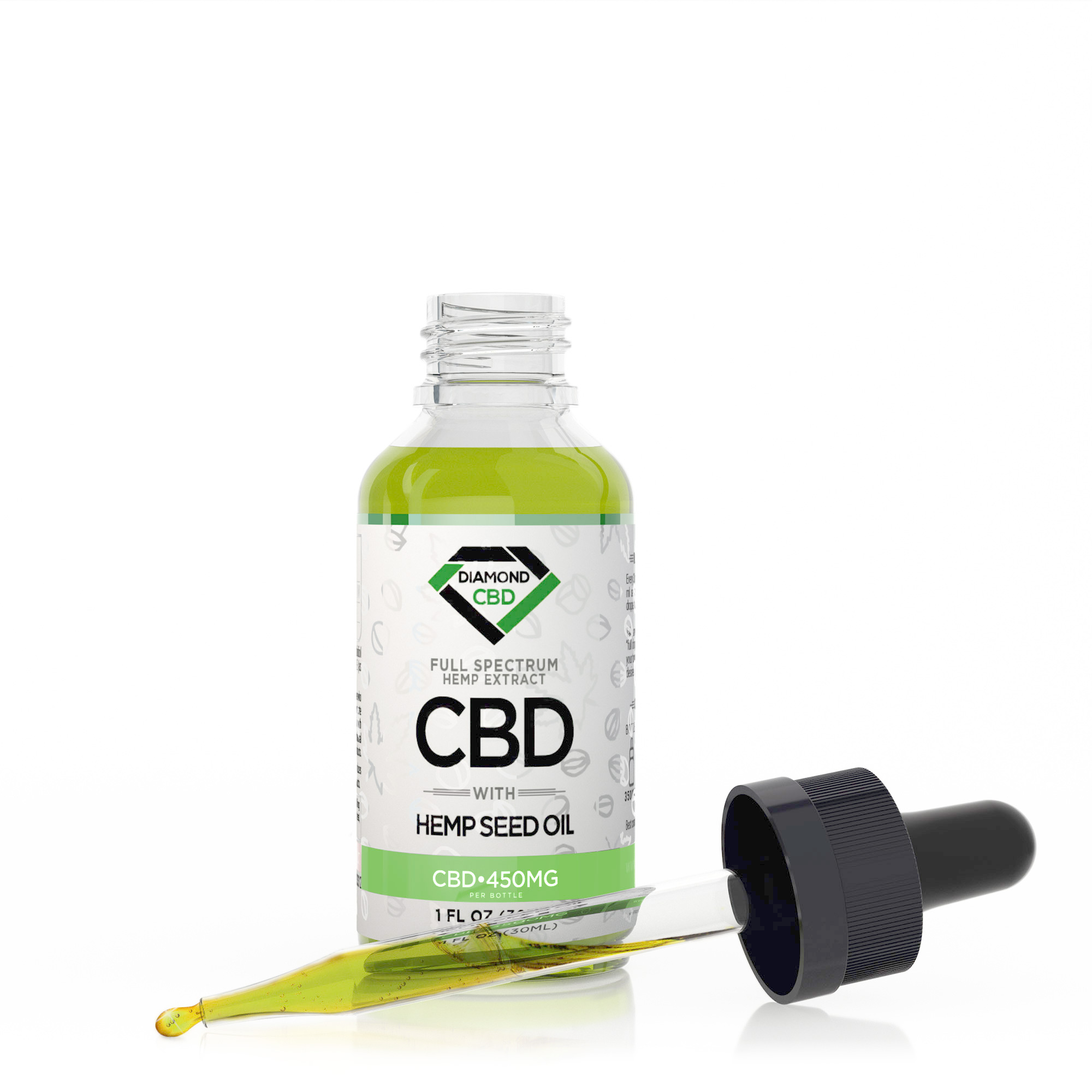 Diamond CBD Full Spectrum Hemp Seed Oil - Image 3