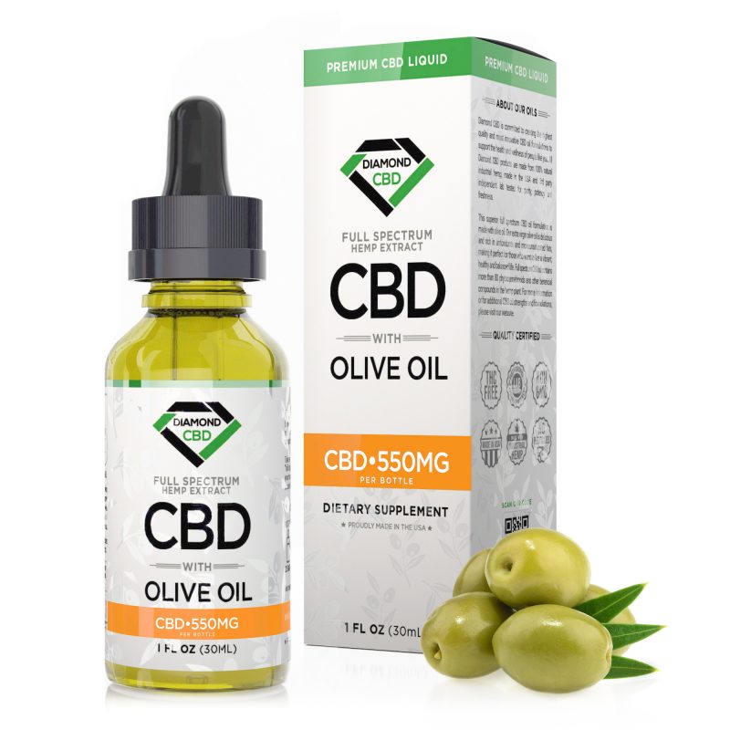 Diamond CBD Full Spectrum Olive Oil