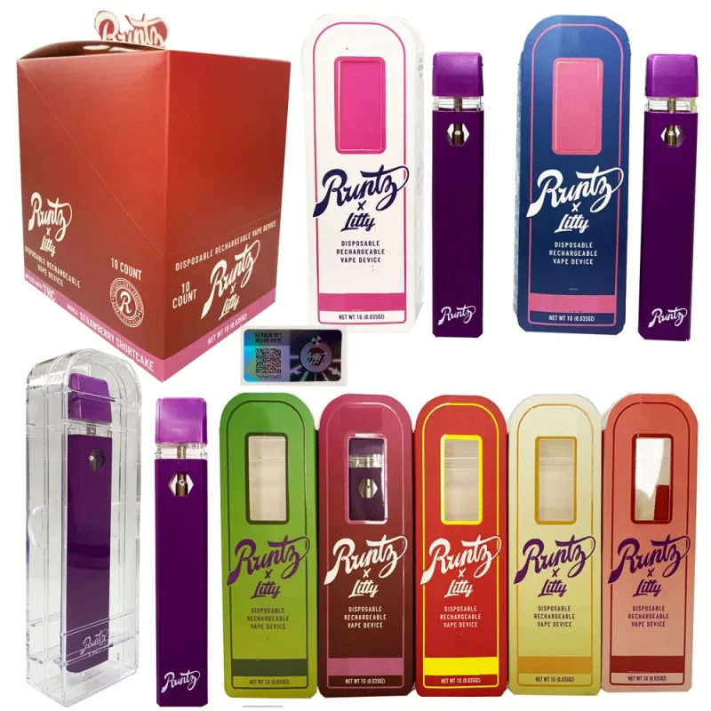 RUNTZ X LITTY DISPOSABLE VAPE PENS 1.0ML