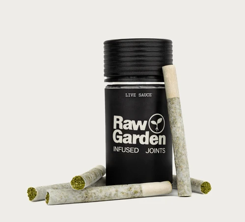 Rainbow Roll RLR Infused Joint 5pk by RAW GARDEN