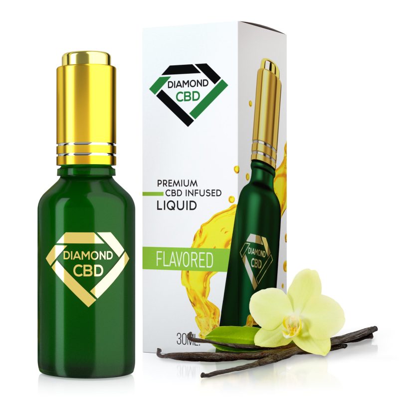 Diamond CBD Oil French Vanilla Flavor