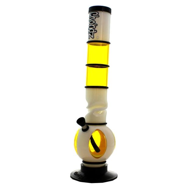 Chongz Acrylic Alien or Alan Waterpipe - Assorted Colours - 16 Inch - Image 2