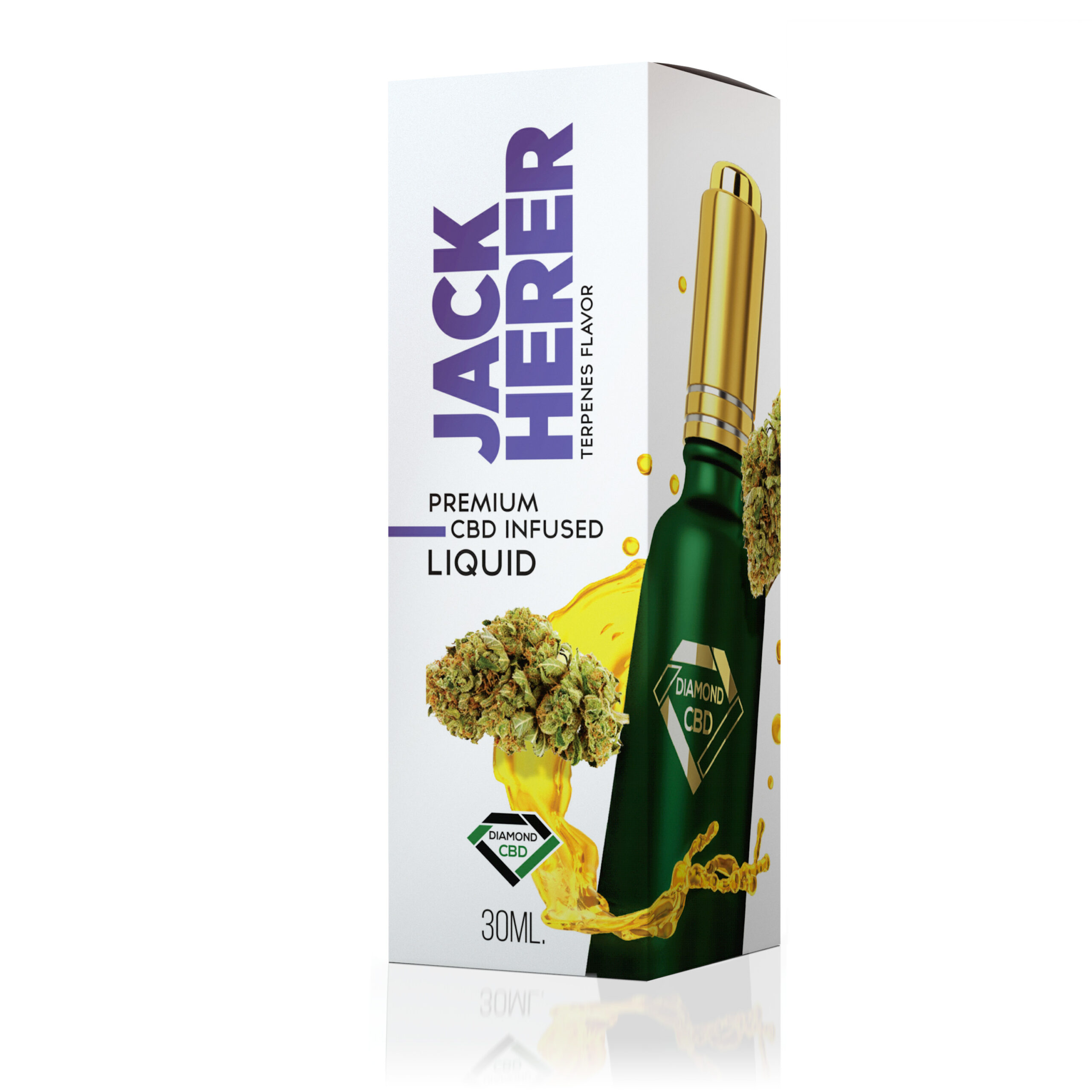 Jack Herer Terpenes Diamond CBD Oil - Image 2