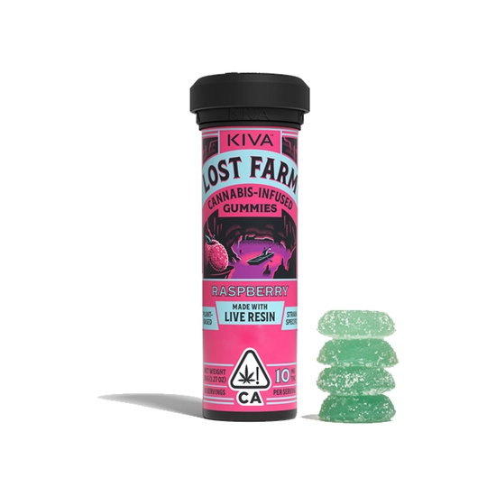 Lost Farm Raspberry Gummies