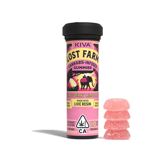 Lost Farm Strawberry Lemonade Gummies