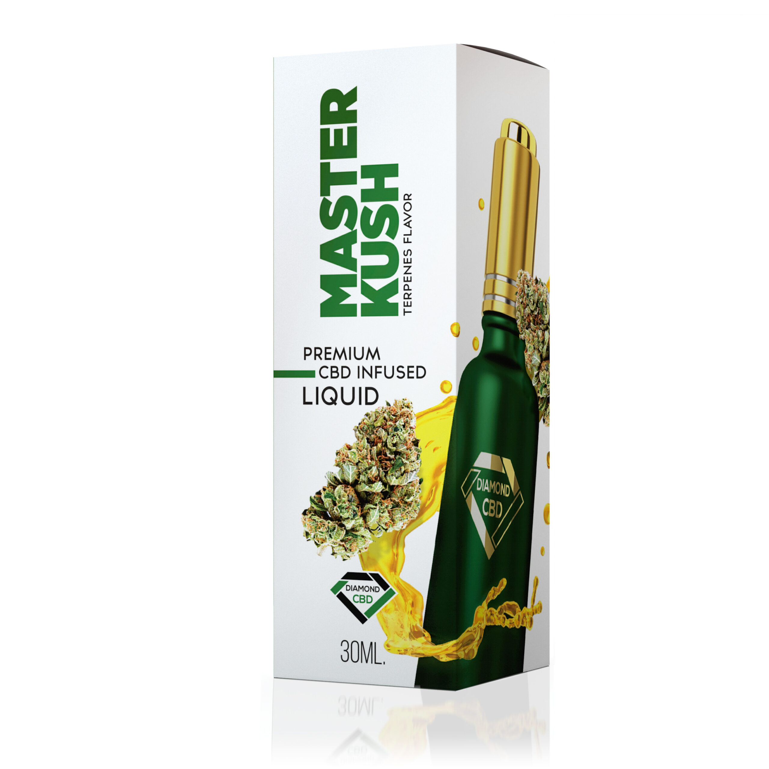 Master Kush Terpenes Diamond CBD Oil - Image 2