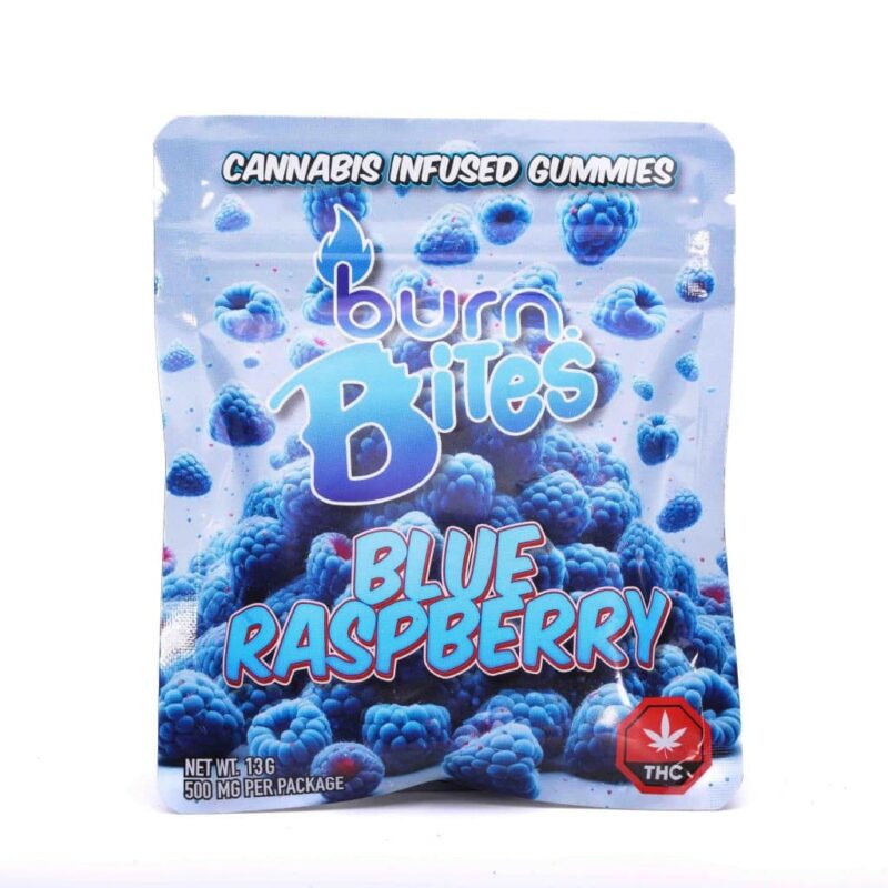 Burn Bites – Blue Raspberry 500mg