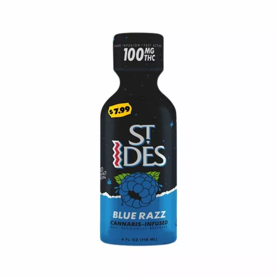 St. Ides Blue Razz - 4oz Shot