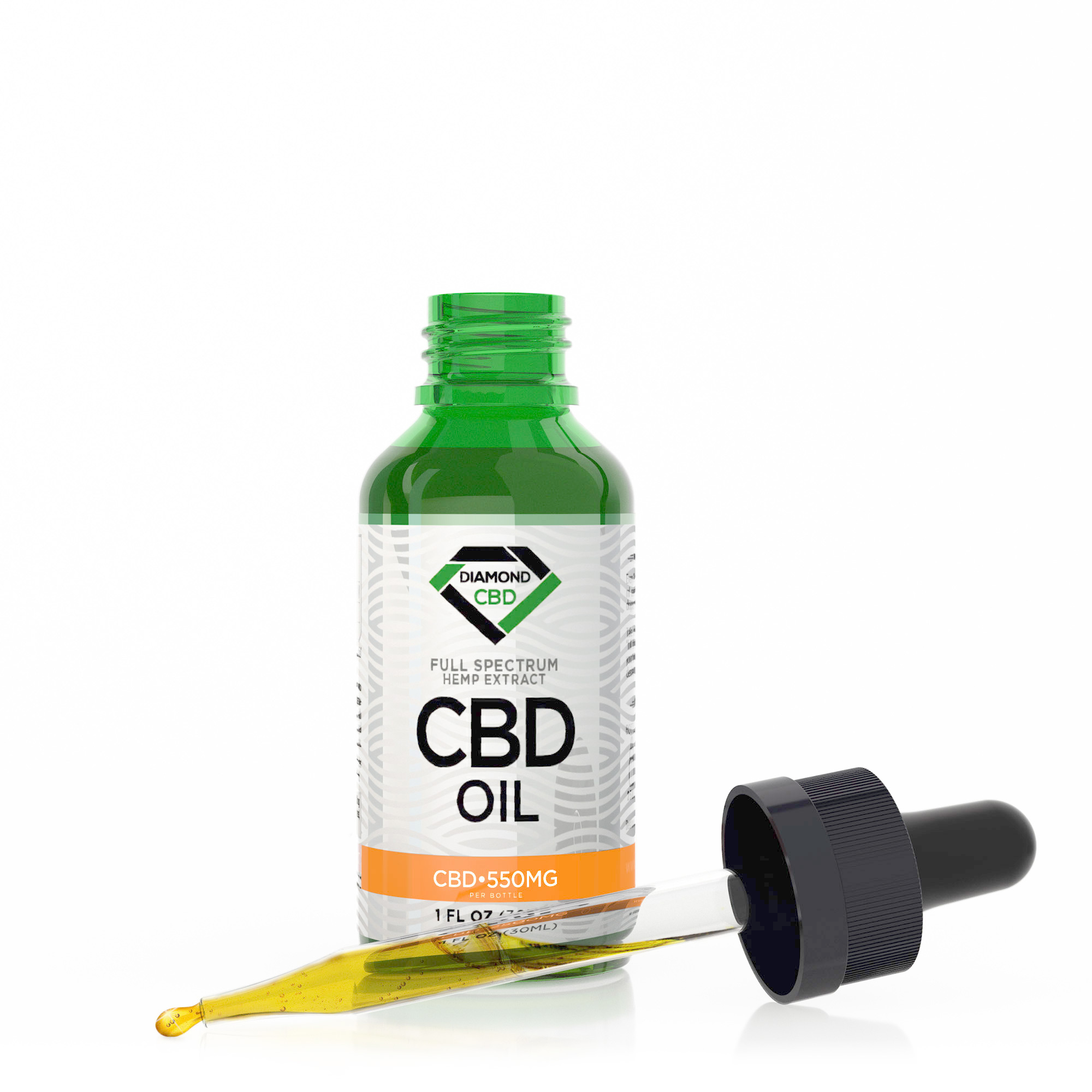Unflavored Diamond CBD Oil - Image 3