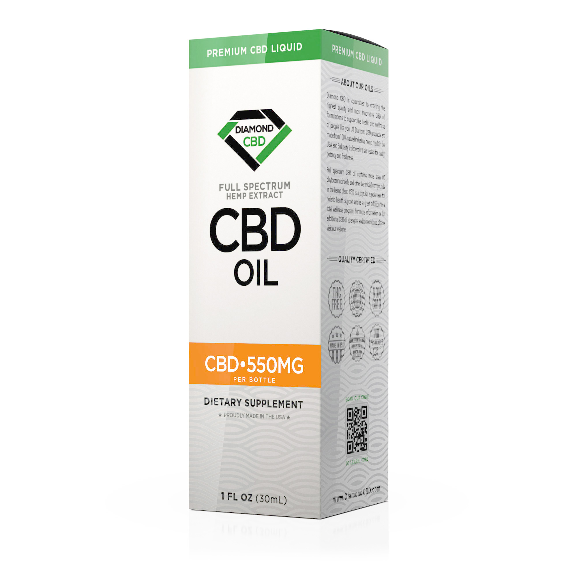 Unflavored Diamond CBD Oil - Image 2