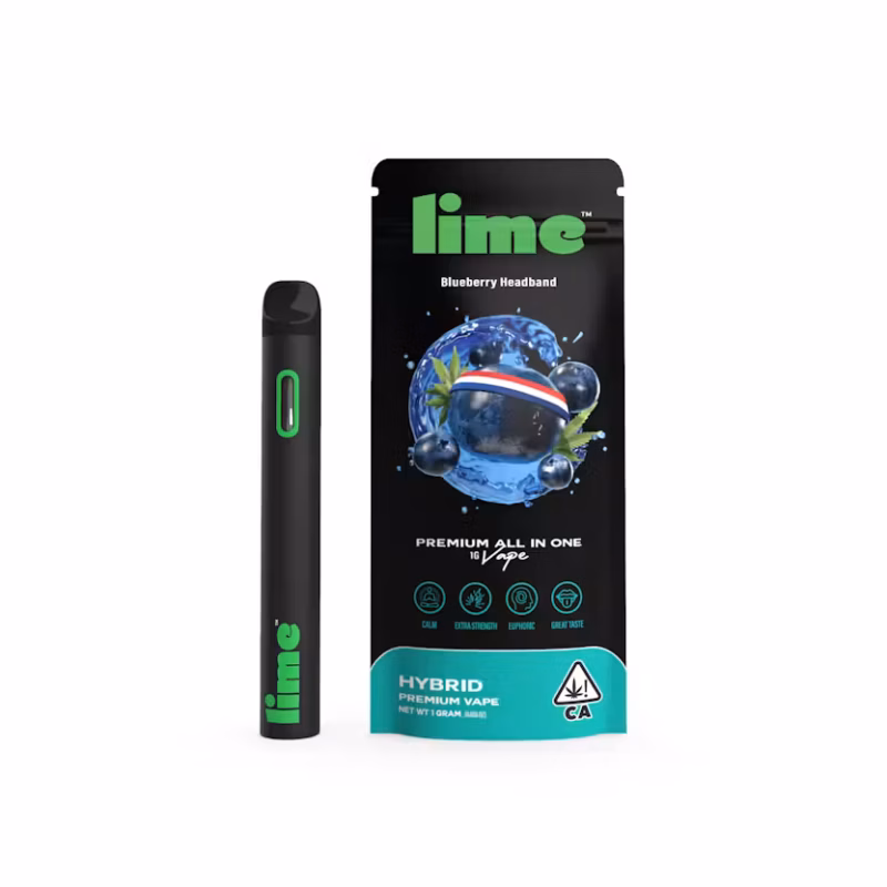 Lime Vape| All In One Disposable | 1g
