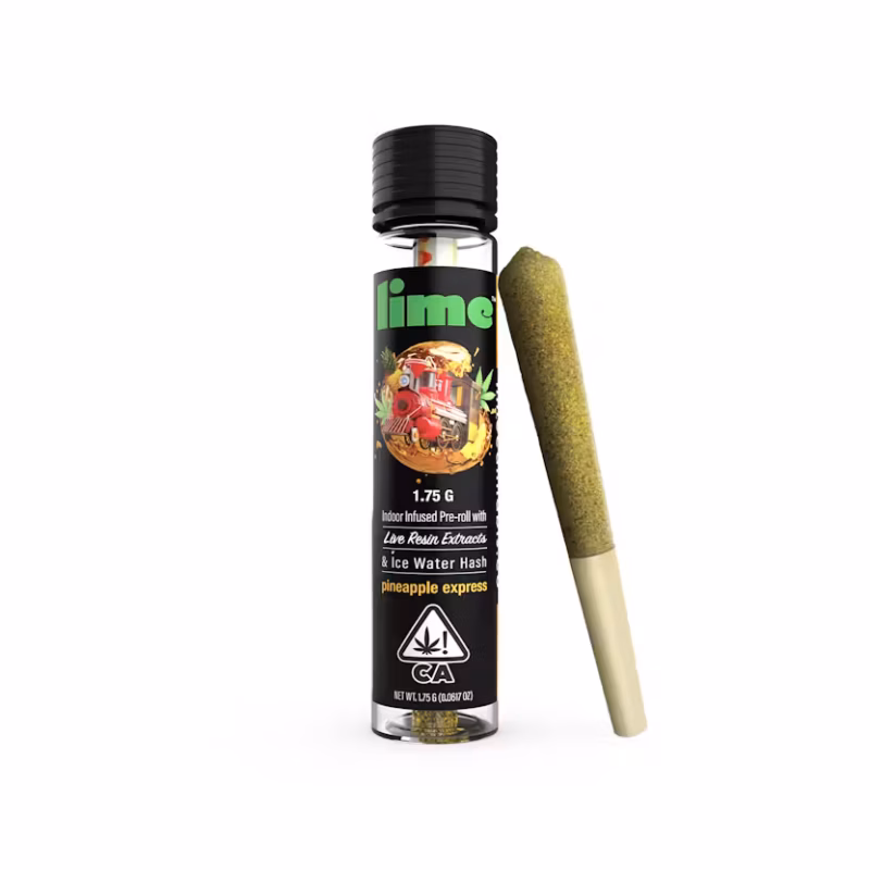 Lime 1.75g (Sativa Infused Pre Roll) | Pineapple Express