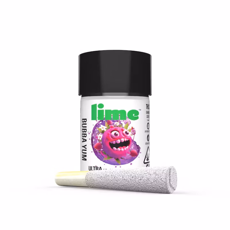 Lime ULTRA 3g THCA Infused Pre Rolls (5pk)